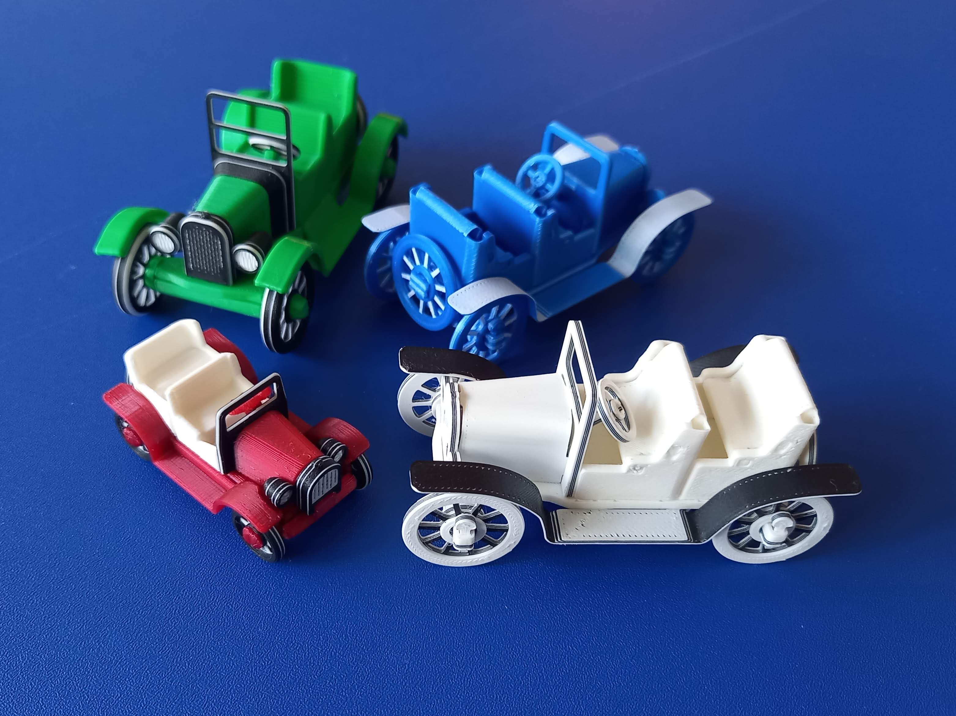 Mô hình Kit Card Ford-T-4