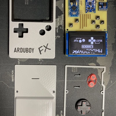 In 3D Vỏ Máy Arduboy Theo Phong Cách Riêng