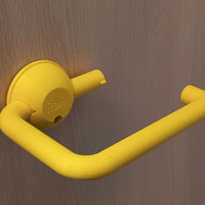 Kệ Giữ Giấy Vệ Sinh Đơn Giản Dán Tường