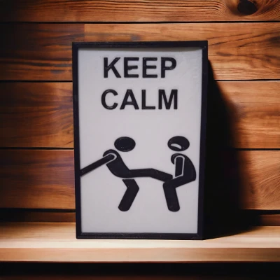 Mô hình 3D Cartello - Trang trí văn phòng