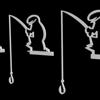 La LInea Câu Cá Trên Hồ Cá