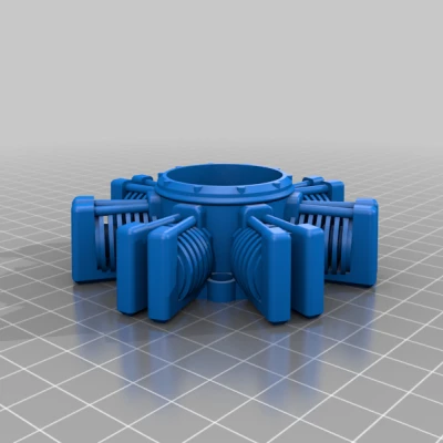 Động Cơ Vòng Xoay Giả 7 Xi-lanh