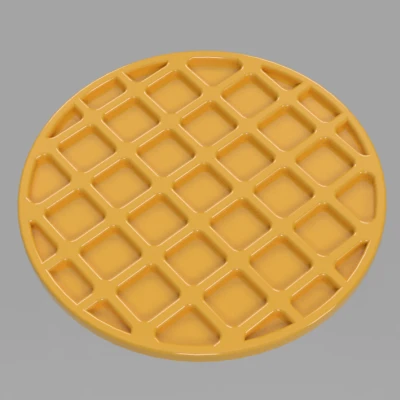 Miếng lót ly hình Waffle