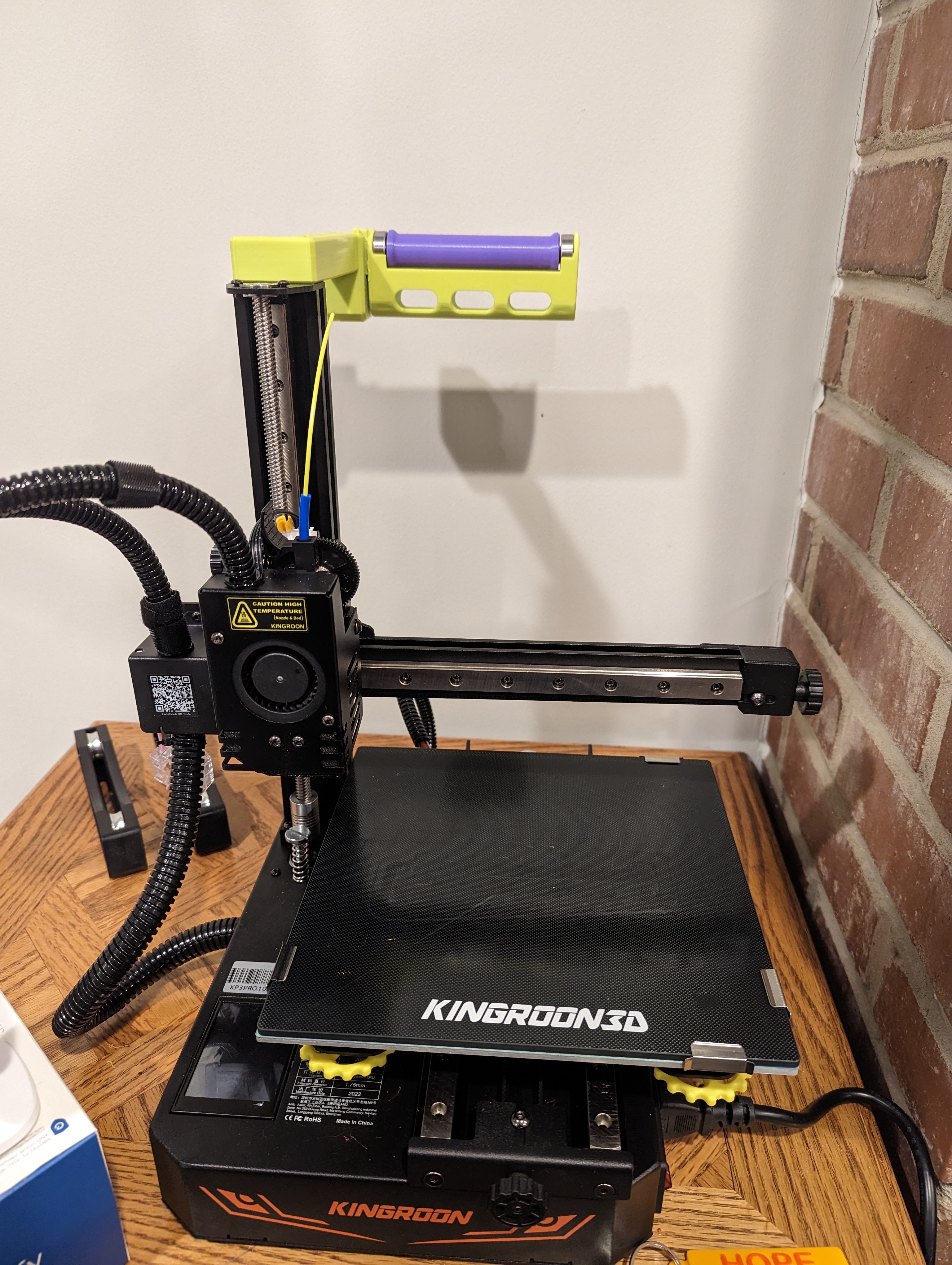 Giá đỡ cuộn dây cho Kingroon KP3S Pro (S1) - Bản Remix thấp + Filler