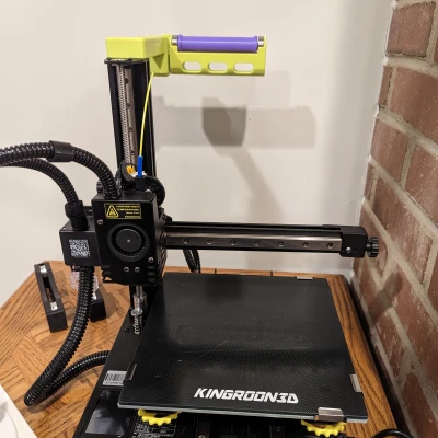 Giá đỡ cuộn dây cho Kingroon KP3S Pro (S1) - Bản Remix thấp + Filler