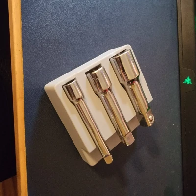 Khay giữ đầu nối dài Socket Extension theo chuẩn Gridfinity