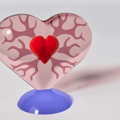 Trái Tim Đập - Tác Phẩm Điêu Khắc Valentine