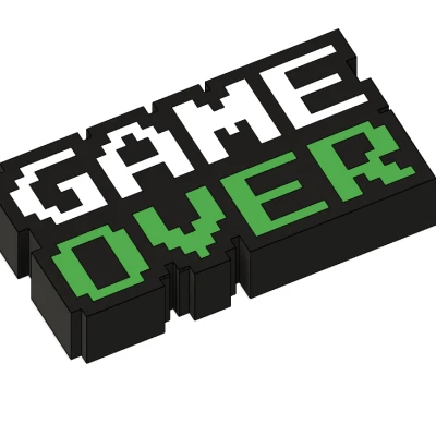 Luminaria Game Over - Đèn Trang Trí Phong Cách Game