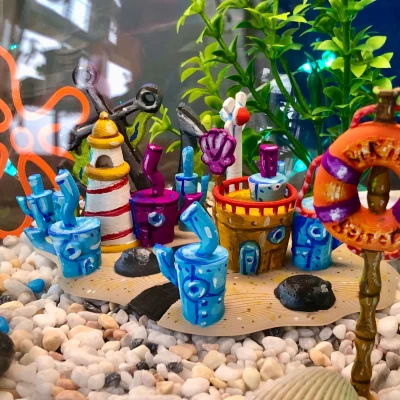 Đại Dương Bikini, SpongeBob - Trang Trí Hồ Cá / Bể Cá