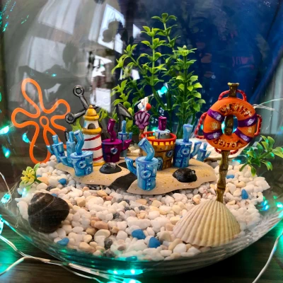 Đại Dương Bikini, SpongeBob - Trang Trí Hồ Cá / Bể Cá