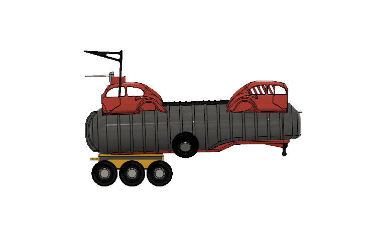 Yellow Zil War Rig - Rơ Moóc/Bồn Chở Phần 2