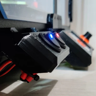 Khay Gắn Công Tắc Đèn & Quạt Tùy Chỉnh