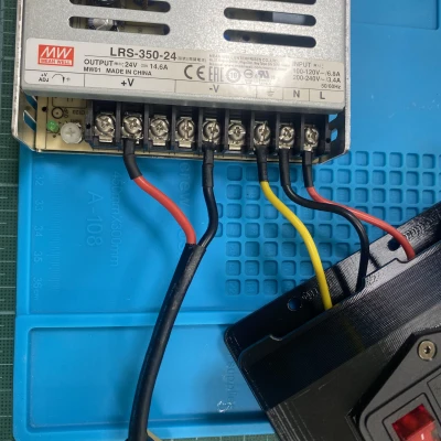 Giá đỡ nguồn Meanwell LRS-350 cho SOVOL SV06