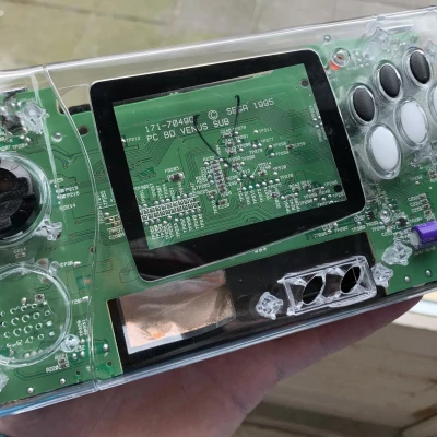 Vỏ Thay Thế SEGA Nomad + Nút Bấm