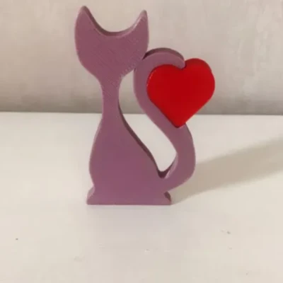 Mèo với trái tim