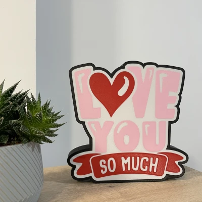 Hộp đèn Ngày Valentine Ngọt Ngào