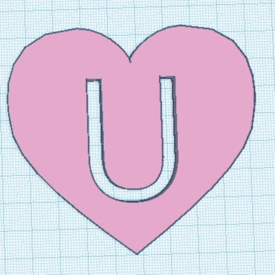 Miếng lót ly hình trái tim