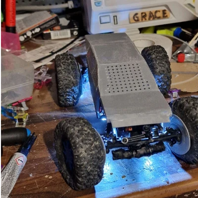 Thân xe cứng cho Axial AX24 (Bản đang phát triển)