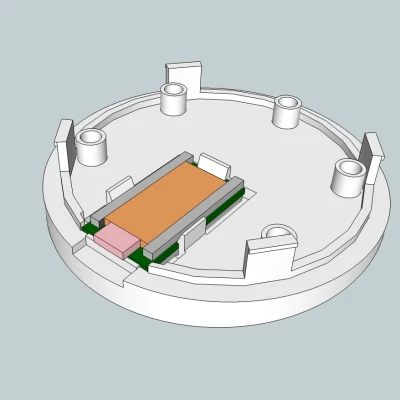 Đế Núm Xoay Điều Khiển Media Có Khe Giữ Cho Pro Micro