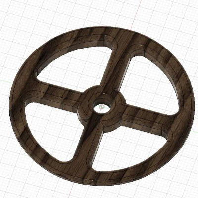 Simple Rosette - Trang trí Giáng Sinh Đơn Giản