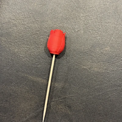 Trang trí tăm "Bông Hồng"