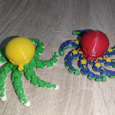 Mô Hình Bạch Tuộc Mini Dễ Thương