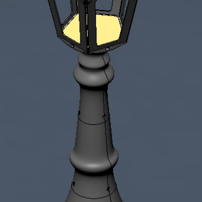 Đèn Sân Vườn Trang Trí Module Cao 1m