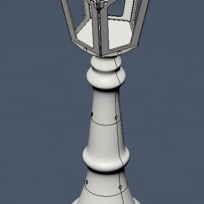 Đèn Sân Vườn Trang Trí Module Cao 1m