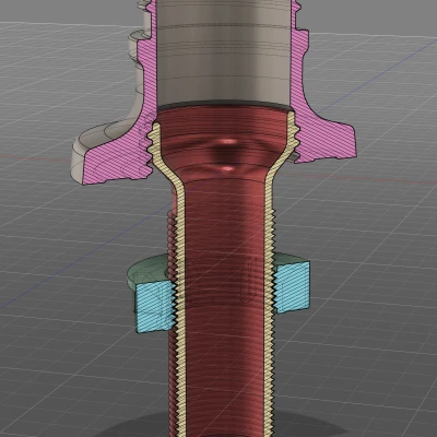 Bộ chuyển đổi Adapter Bơm Xà Phòng Tạo Bọt Lên Mặt Bàn