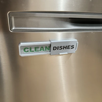 Biển Báo Bát Đĩa Sạch Bẩn v2