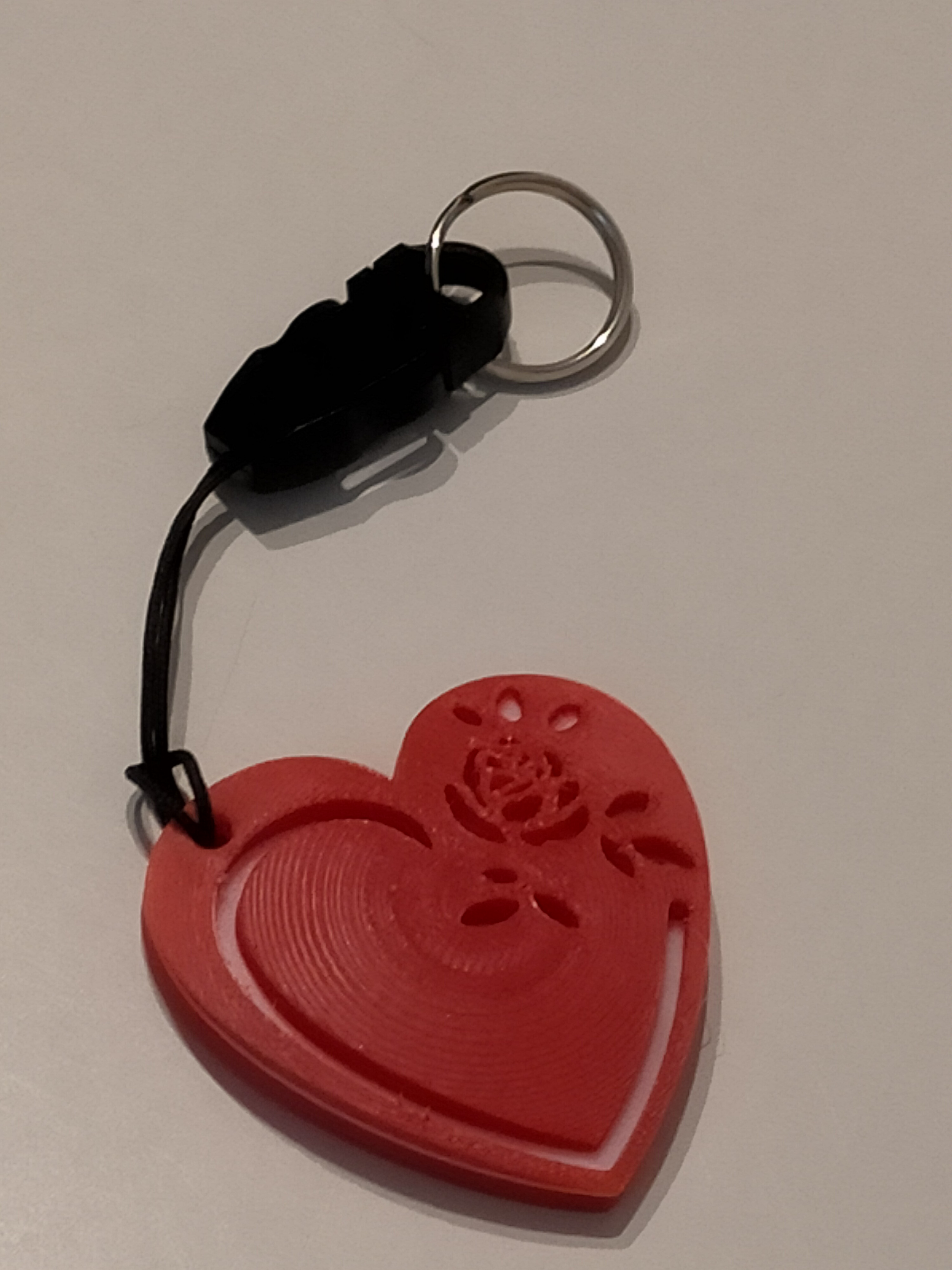 Móc Khóa Tình Nhân - Hoa Hồng