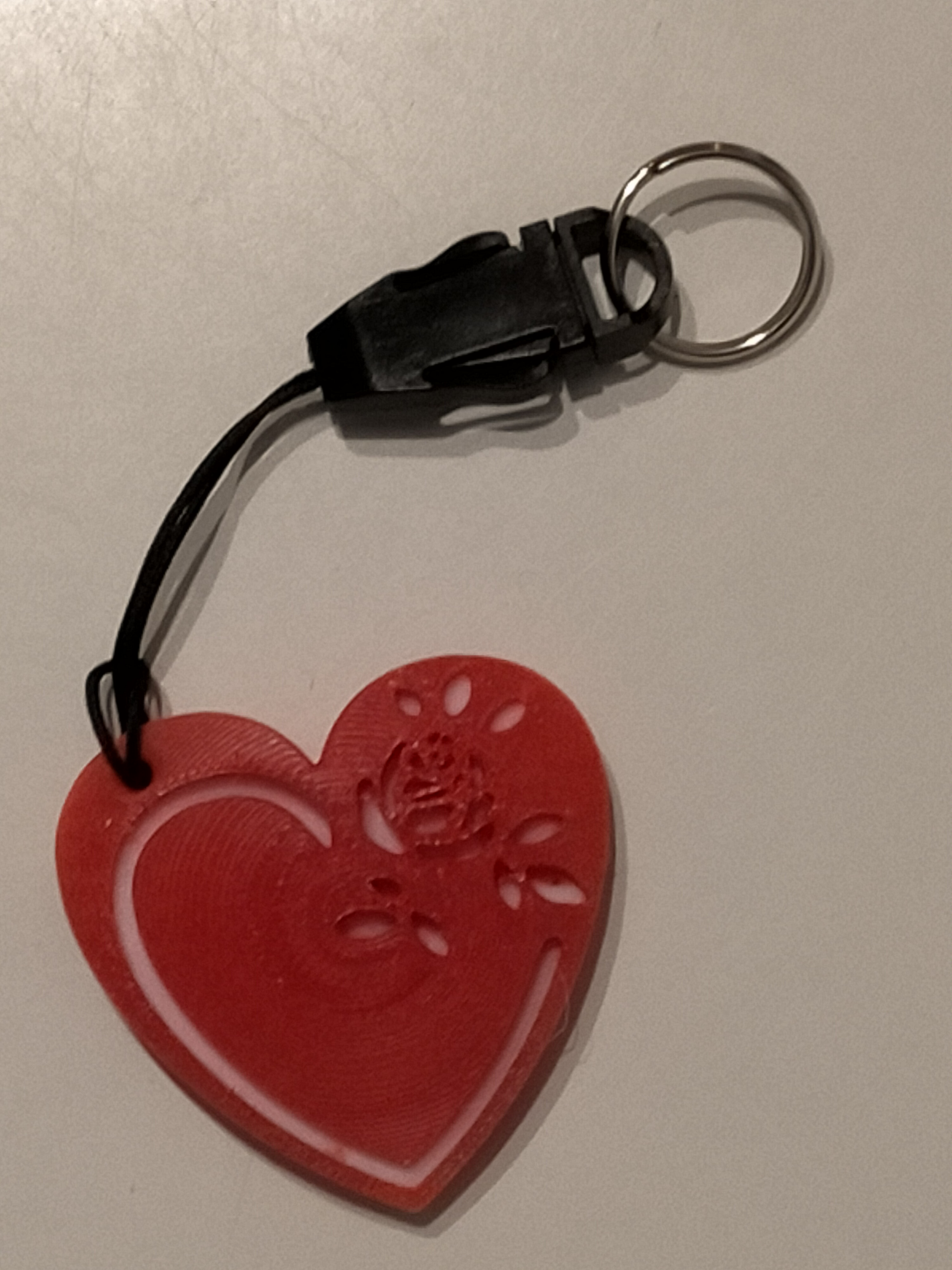 Móc Khóa Tình Nhân - Hoa Hồng