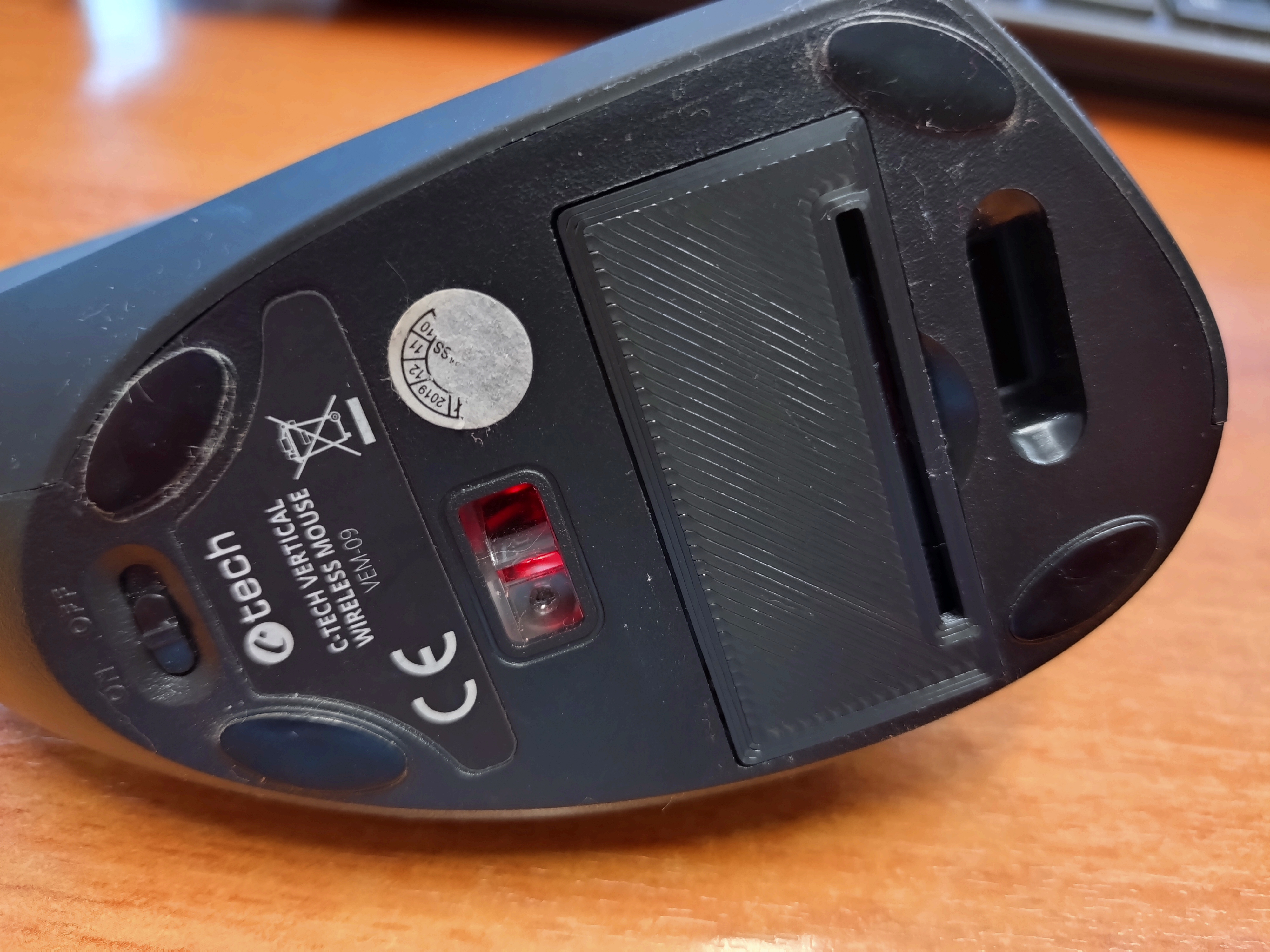 Nắp Pin Chuột Dọc C-Tech