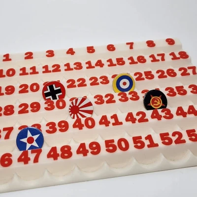 Khay biểu đồ IPC Axis and Allies (đa sắc)