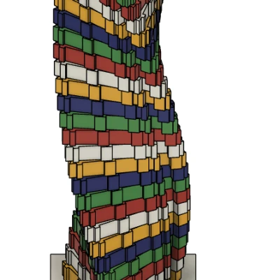 Mô hình xoắn ốc tam giác