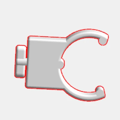 Giá đỡ nắp chụp bóng đèn t5