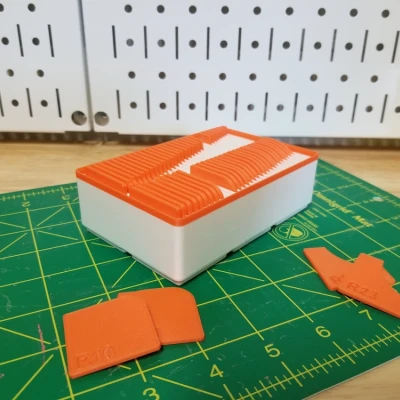 Đế Giữ Khối Đo Bán Kính/Bo Tròn Gridfinity 2x3