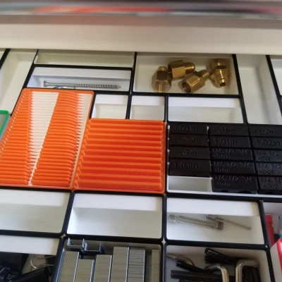 Đế Giữ Khối Đo Bán Kính/Bo Tròn Gridfinity 2x3