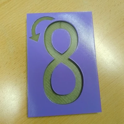 Tấm Bảng Từ Tập Viết Số 8 - Phiên Bản Số Tám