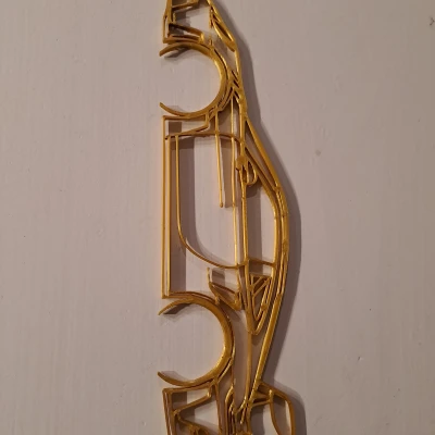 Mô Hình Silhouette Porsche GT3 RS