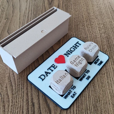 Xúc Xắc Hẹn Hò Đêm Kèm Hộp Đựng