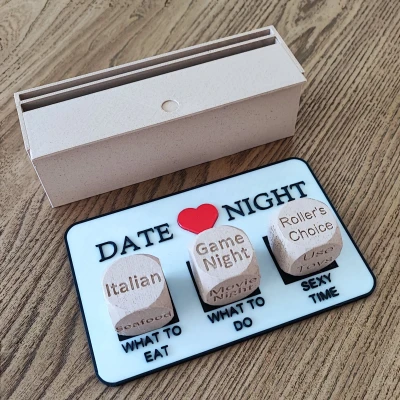 Xúc Xắc Hẹn Hò Đêm Kèm Hộp Đựng