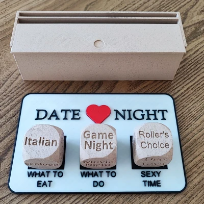 Xúc Xắc Hẹn Hò Đêm Kèm Hộp Đựng