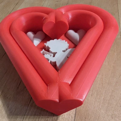 Khay Trái Tim Thần Tình Yêu "Cupid's Heart Haven"