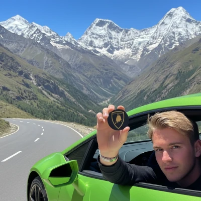 Tấm lót ly LAMBORGHINI (LAMBORGHINI Coaster)