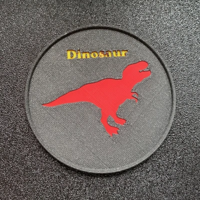 Khay Lót Ly Hình Logo DJI