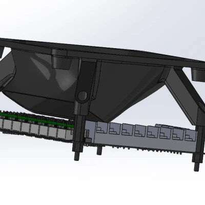 Kẹp Quạt 120mm cho BTT Octopus