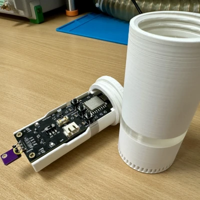 Trạm Đo Nhiệt Độ Ngoài Trời