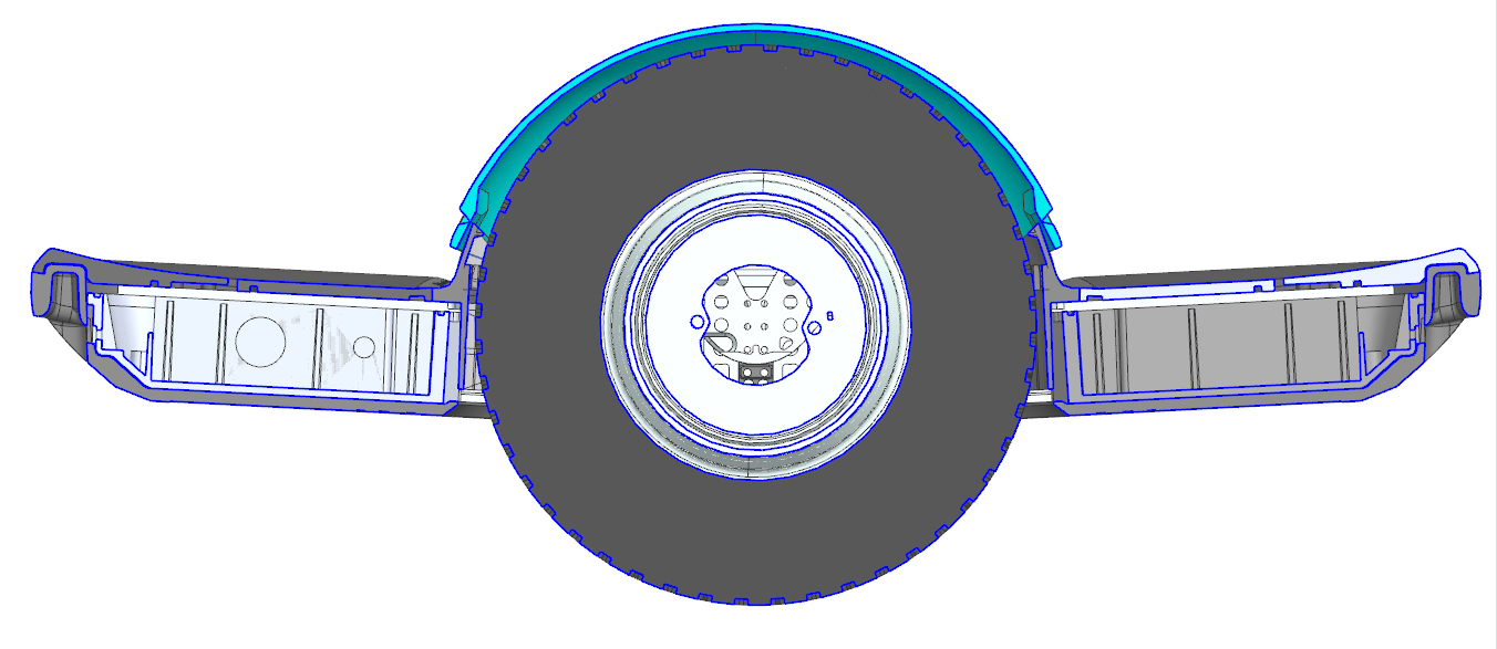 Chắn bùn "Top Drop" cho Floatwheel Adv