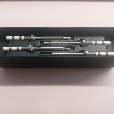 Khay Gridfinity đựng mũi hàn Pinecil